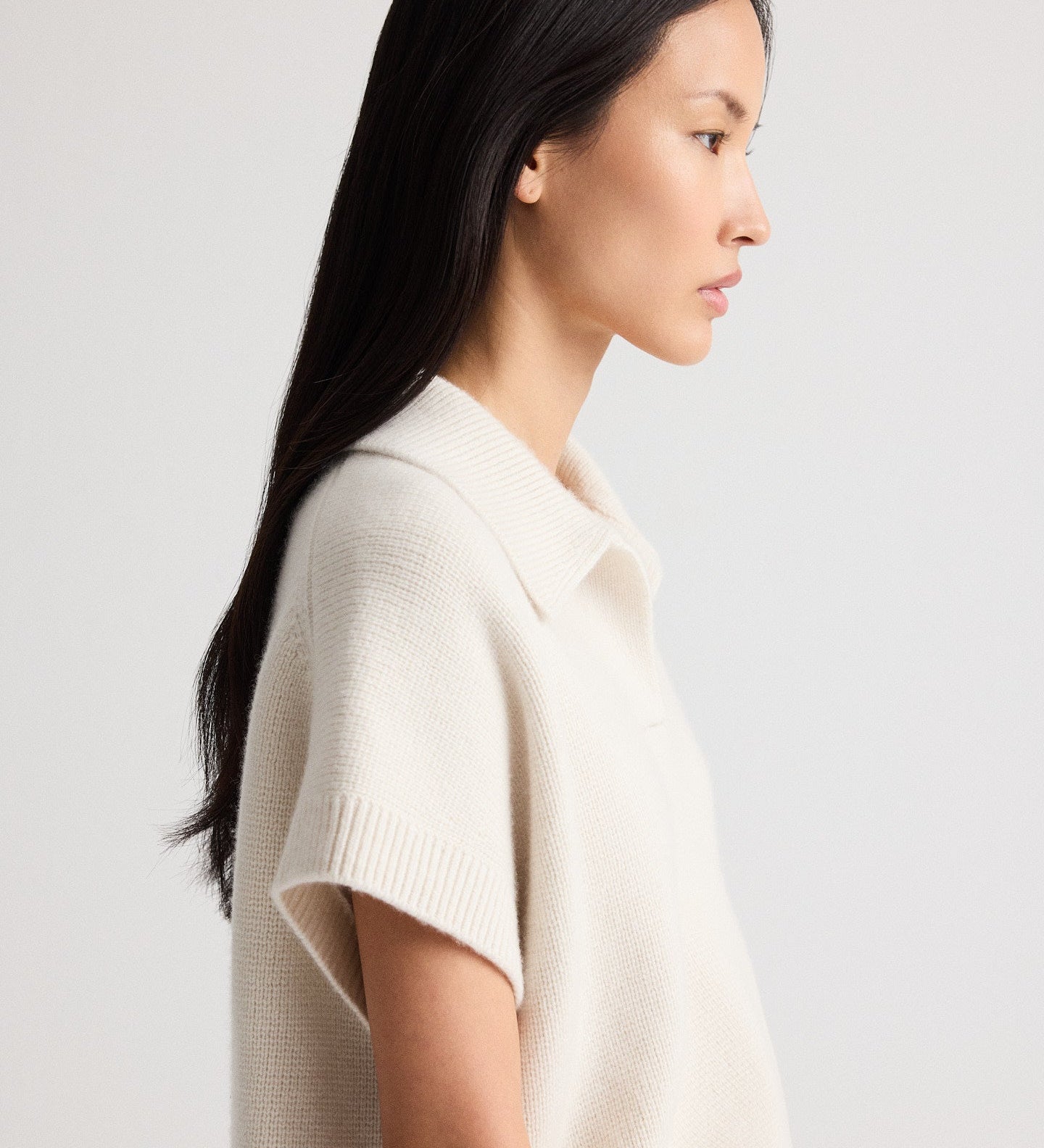 TWP - Supersized Polo in Italian Cashmere