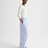 TWP - The Henley Sweater in Cotton Silk Yarn