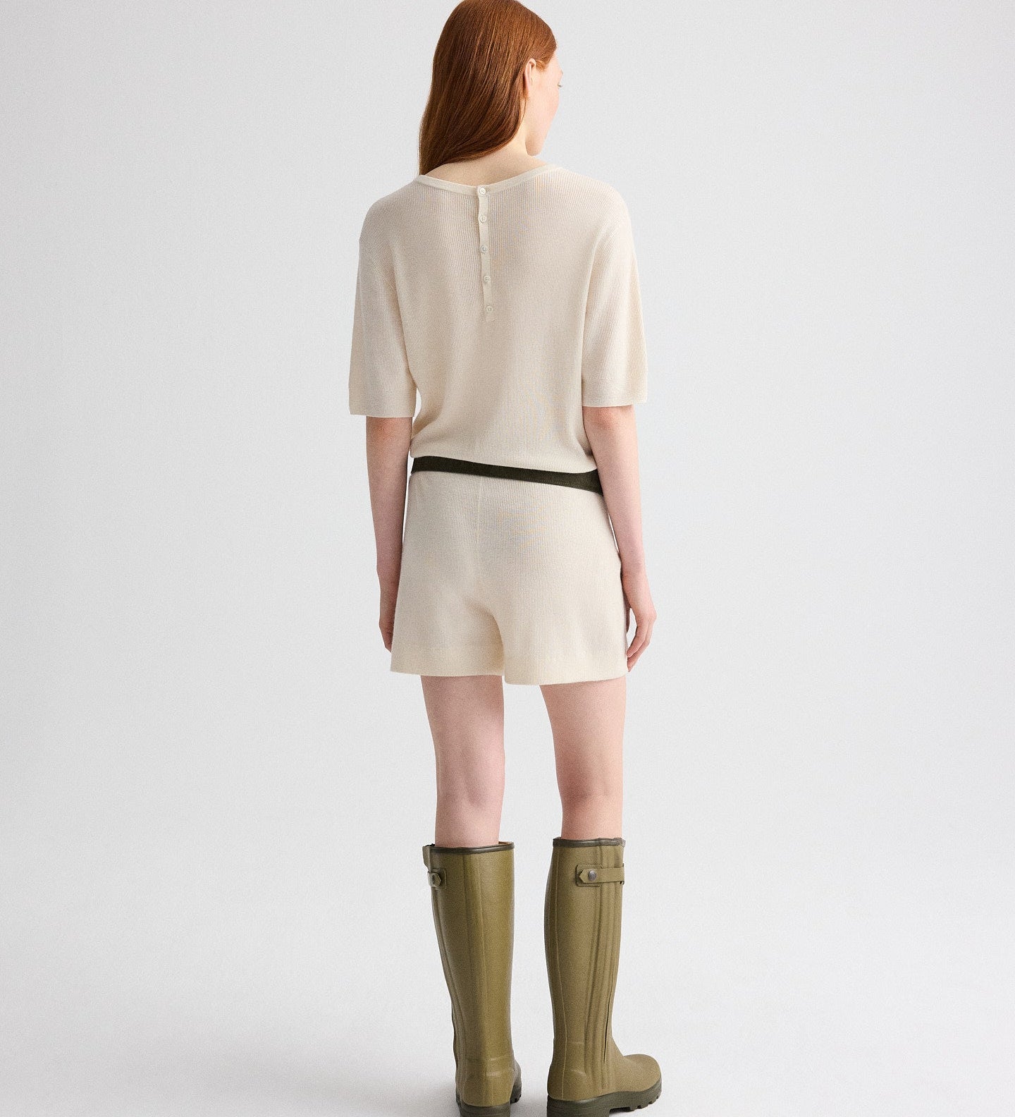 TWP - Baz Romper in Superfine Cashmere