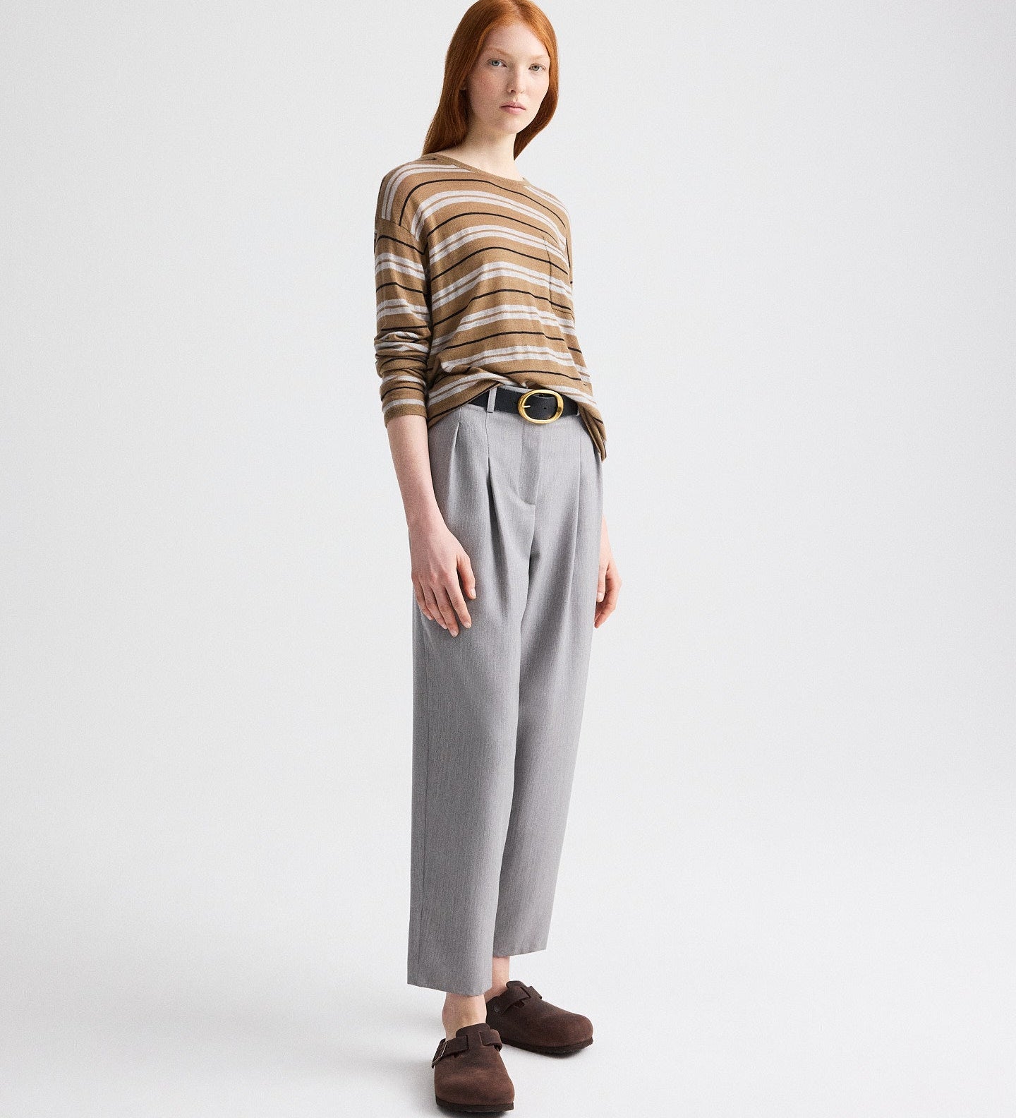 TWP - 4th St with Stripes in Superfine Cashmere