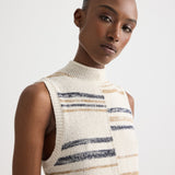 TWP - Fringe Sleeveless Dress in Linen Silk Yarn