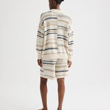 TWP - Intarsia Stripe Short in Linen Silk Yarn