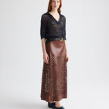 TWP - Unspoken Truth Polo Sweater in Linen Silk