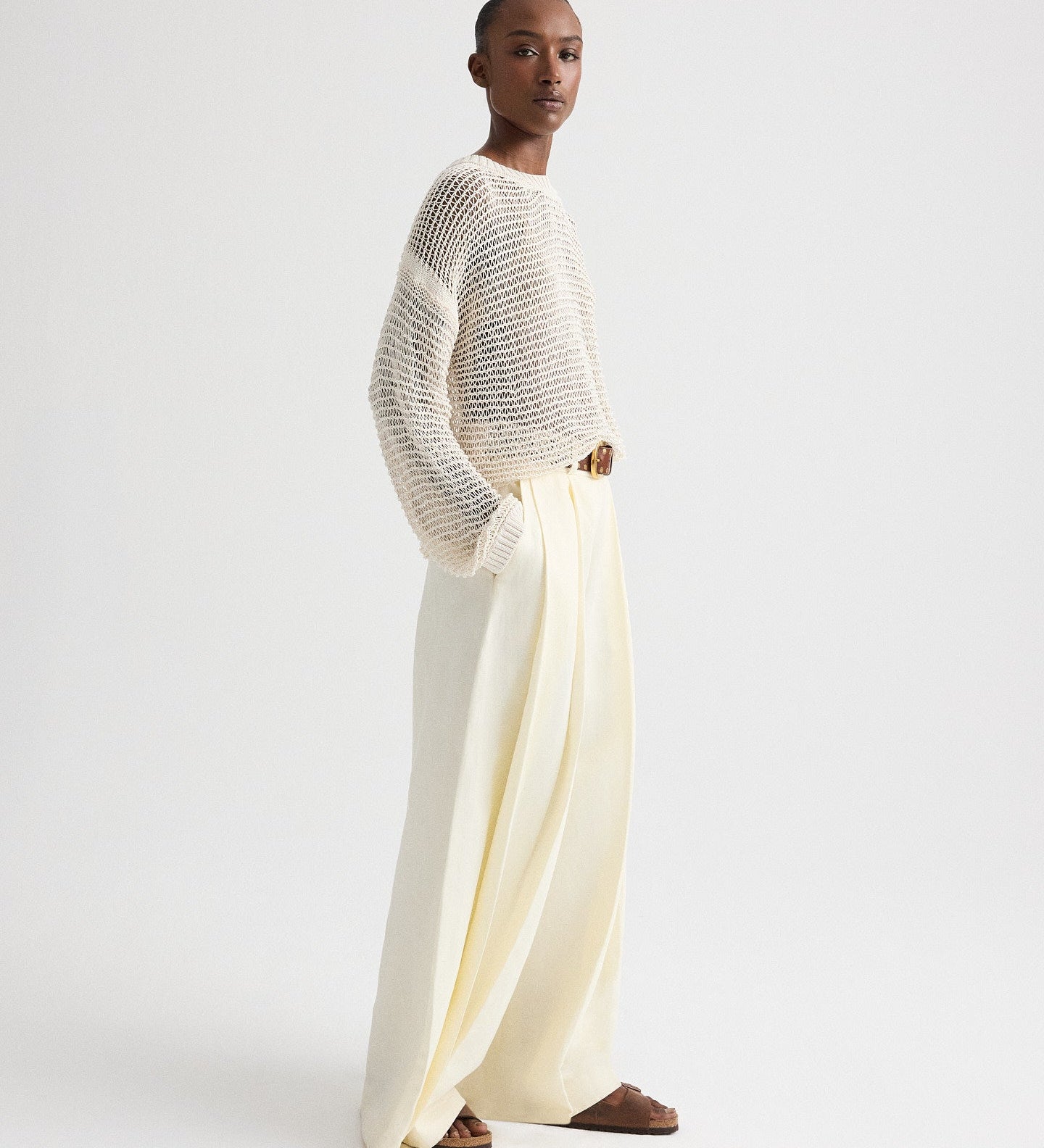 TWP - Crosby St. Pant in Cotton Linen Suiting