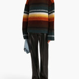 Khaite - Yanis Sweater in Multicolor Stripe