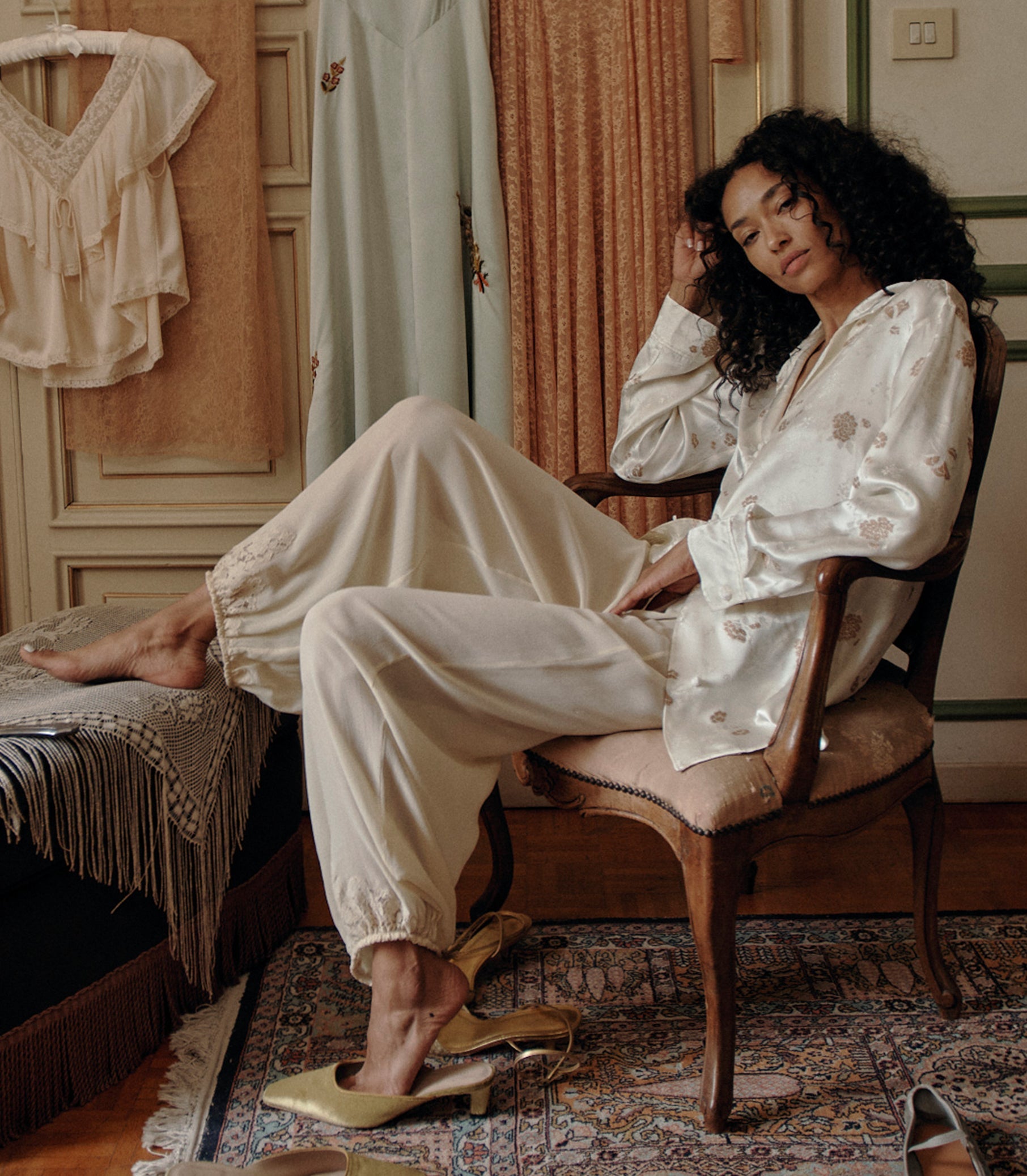 DOEN - YARIA PANT - - CANDLELIGHT