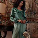 DOEN - YARIA PANT - - MALACHITE