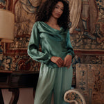 DOEN - YARIA PANT - - MALACHITE