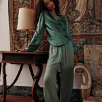 DOEN - YARIA PANT - - MALACHITE
