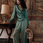 DOEN - YARIA PANT - - MALACHITE