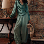 DOEN - YARIA PANT - - MALACHITE