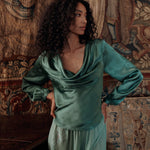 DOEN - YARIA PANT - - MALACHITE