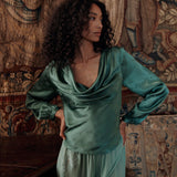 DOEN - YARIA PANT - - MALACHITE