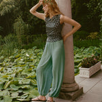 DOEN - YARIA PANT - - MALACHITE