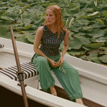 DOEN - YARIA PANT - - MALACHITE