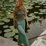 DOEN - YARIA PANT - - MALACHITE