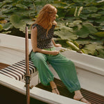 DOEN - YARIA PANT - - MALACHITE