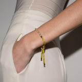 Dorsey - JAMES BEZEL JAUNE PARACORD BRACELET, GOLD
