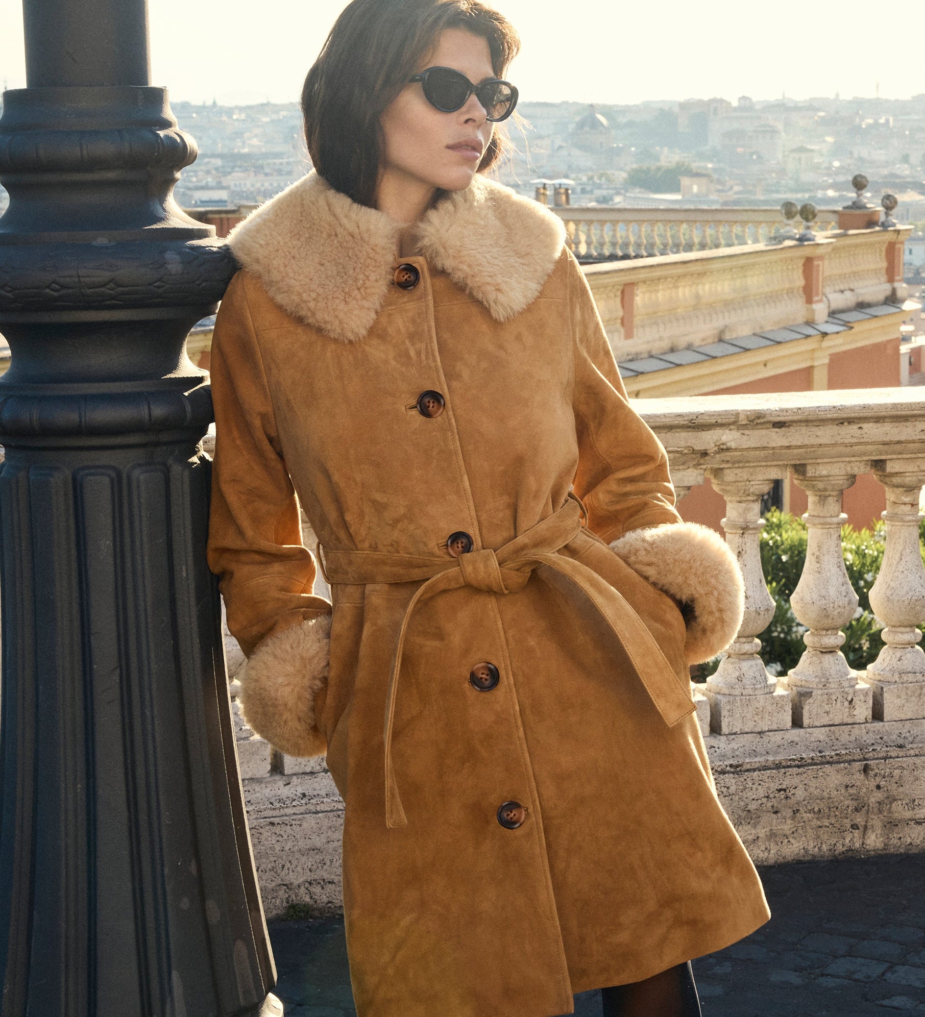 DOEN - YENZA SUEDE COAT