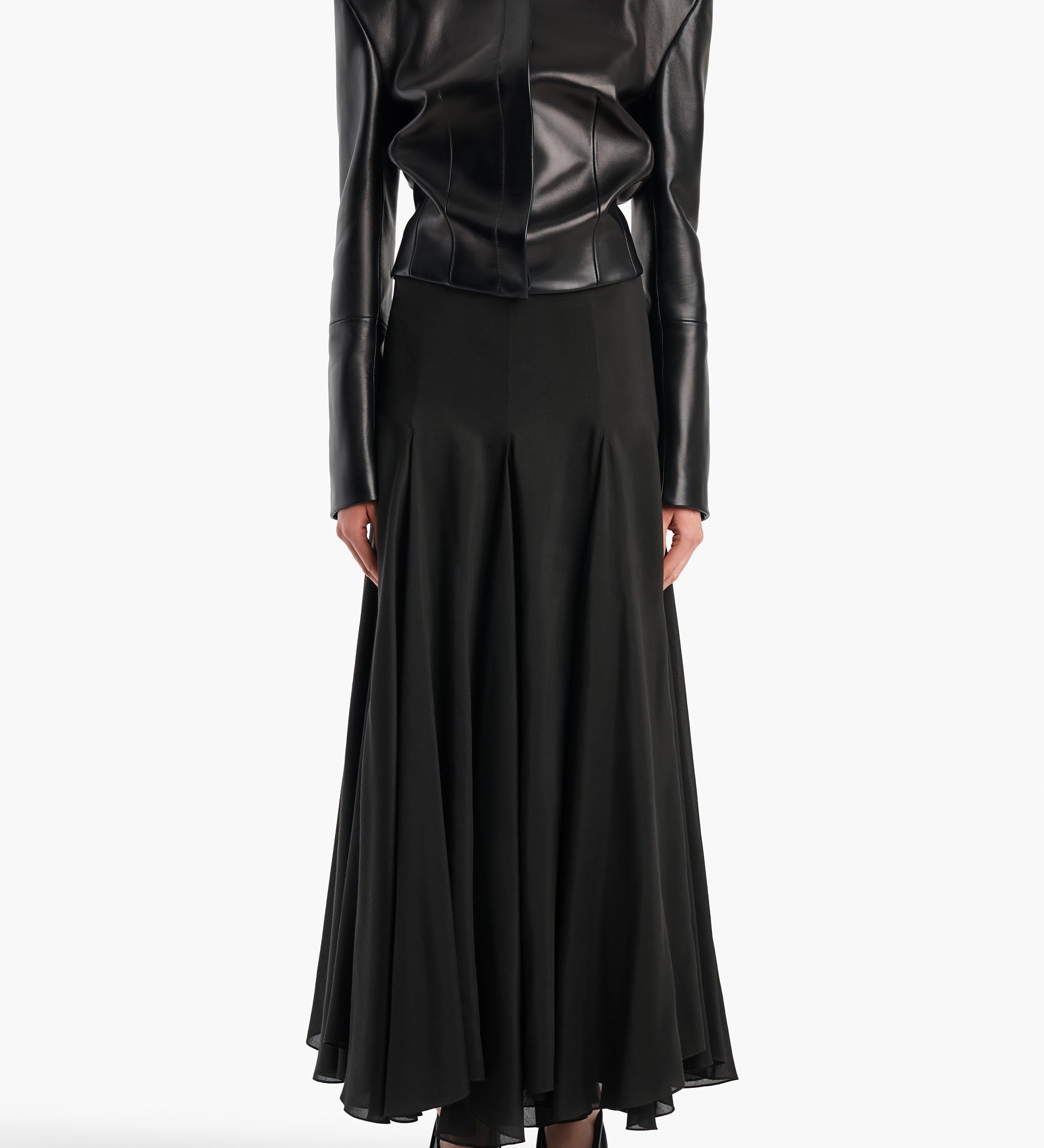 Khaite - Yoko Jacket in Black Leather