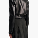 Khaite - Yoko Jacket in Black Leather