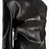Khaite - Yoko Jacket in Black Leather