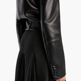 Khaite - Yoko Jacket in Black Leather