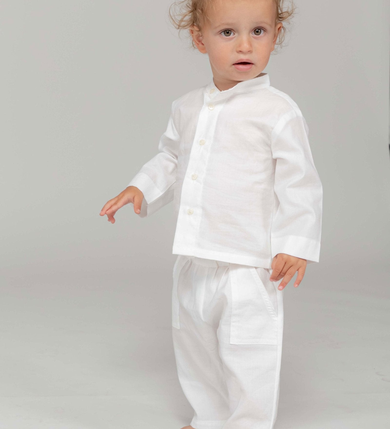 Leset - Yoko Bebe Collarless Shirt