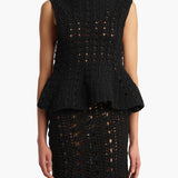 Khaite - Yuka Top in Black