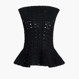 Khaite - Yuka Top in Black
