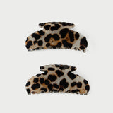 Loeffler Randall - Yuri Leopard Hair Clip Set