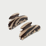 Loeffler Randall - Yuri Zebra Hair Clip Set