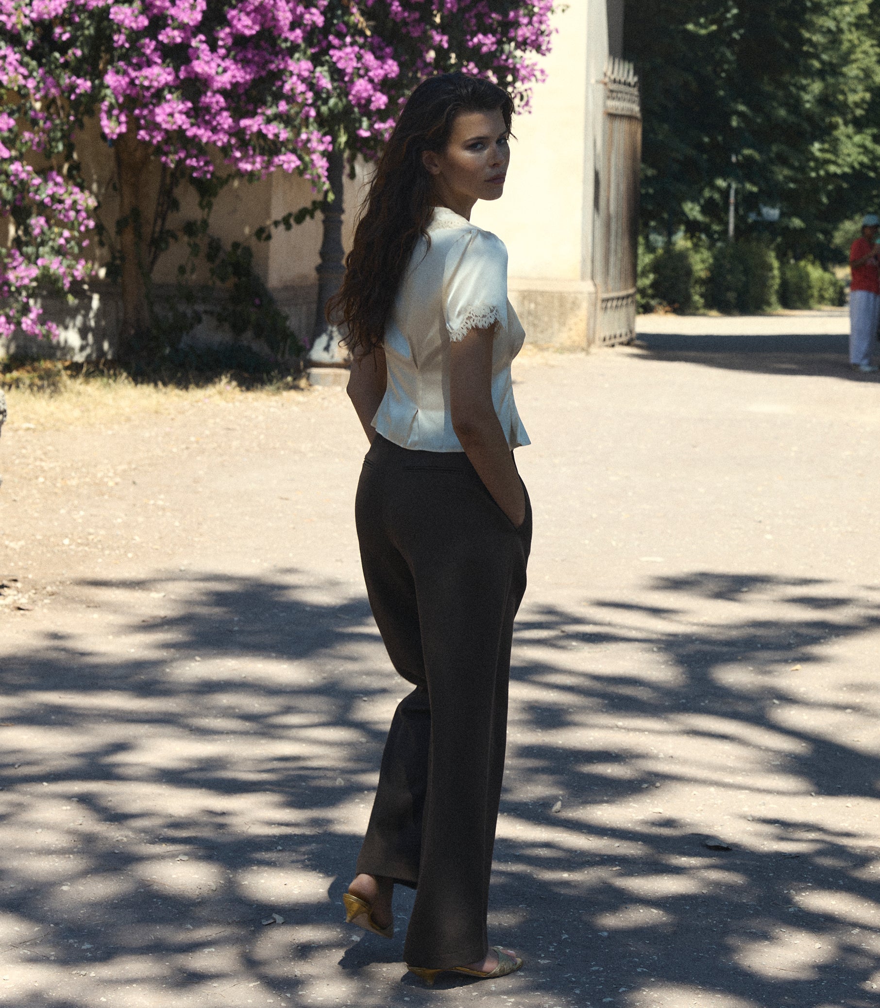 DOEN - YVETTE TOP - - CANDLELIGHT