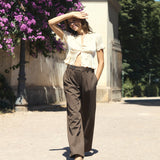 DOEN - YVETTE TOP - - CANDLELIGHT