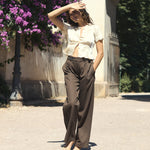 DOEN - YVETTE TOP - - CANDLELIGHT
