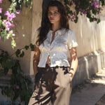 DOEN - YVETTE TOP - - CANDLELIGHT