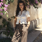 DOEN - YVETTE TOP - - CANDLELIGHT