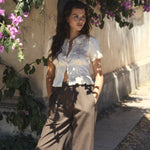 DOEN - YVETTE TOP - - CANDLELIGHT