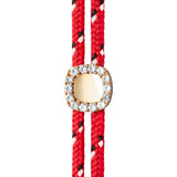 Dorsey - JAMES BEZEL LAB DIAMOND ROUGE PARACORD BRACELET, 14K YELLOW GOLD