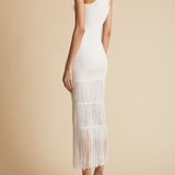 The Zare Dress in Ivory