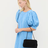 Loeffler Randall - Zella Black Suede Clutch