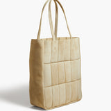 Khaite - Zoe Tote in Beige Suede