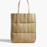 Khaite - Zoe Tote in Beige Suede