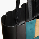 Khaite - Zoe Tote in Black Multi Leather