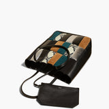 Khaite - Zoe Tote in Black Multi Leather