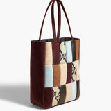 Khaite - Zoe Tote in Rouge Noir Multi Leather