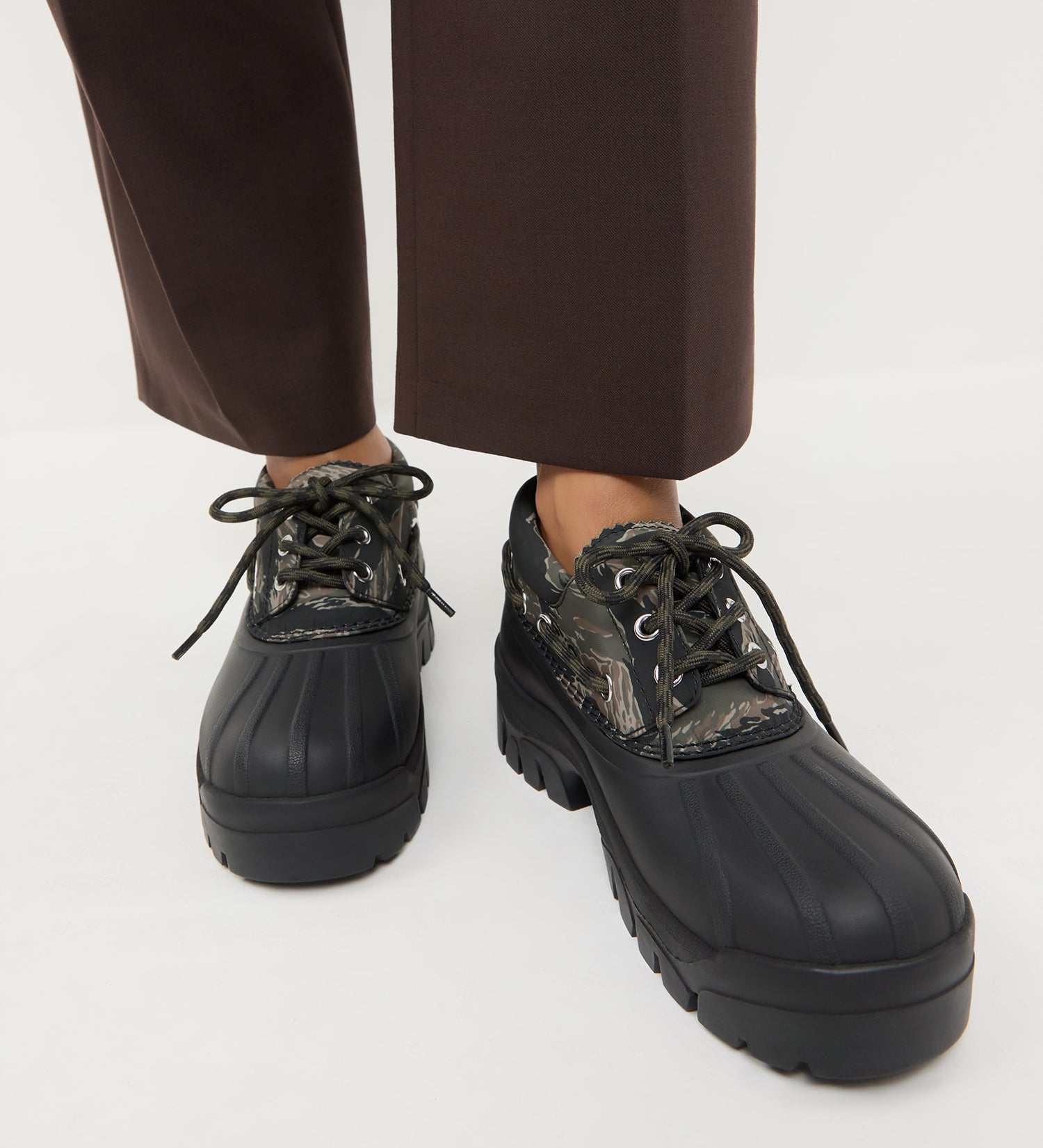 Loeffler Randall - Zola Camo Weather - Ready Lug Shoe