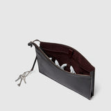 Metier - Zip Top Document Holder Buffalo Cacao