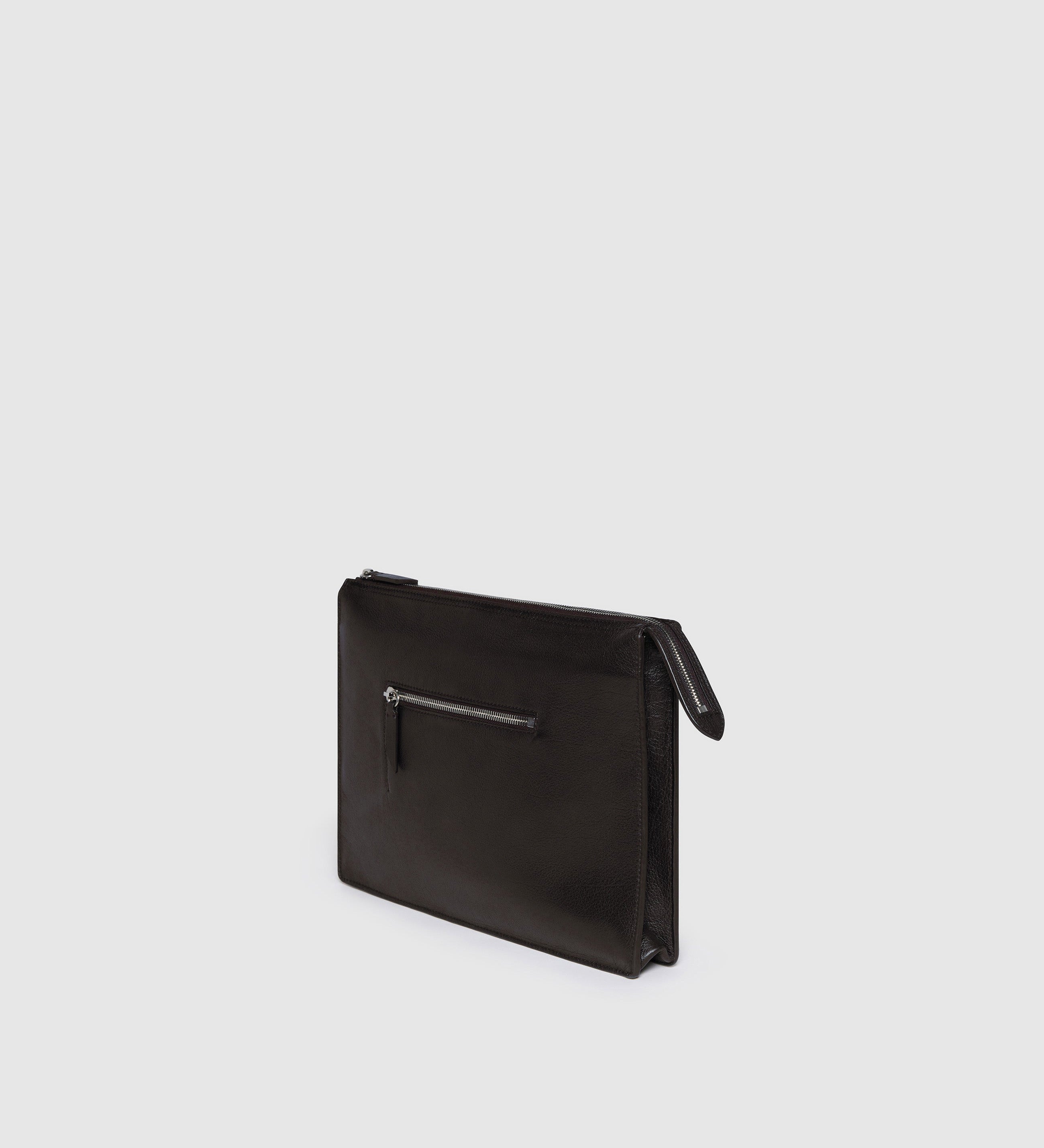 Metier - Zip Top Document Holder Buffalo Cacao