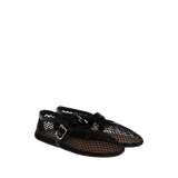Alaïa - Ballet Flats In Fishnet
